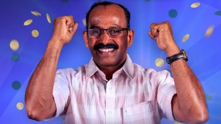 യുഎഇ ലോട്ടറി – ഭാര്യയുടെയും മകളുടെയും ജന്മദിന തീയതികൾ ചേർത്തുവെച്ചു; സുനിൽ കുമാറിന് ലഭിച്ചത് 77 കോടി രൂപ