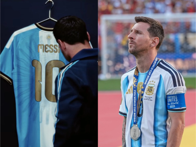 ‘One last match’: അർജന്റീനയുടെ വിടവാങ്ങൽ മത്സരത്തിനായുള്ള പ്രത്യേക ജേഴ്‌സിയുമായി മെസ്സി